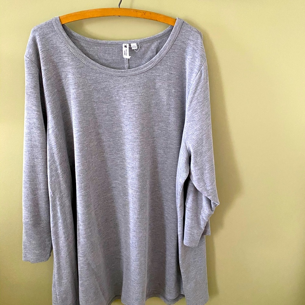 Grey Tunic, size 3x